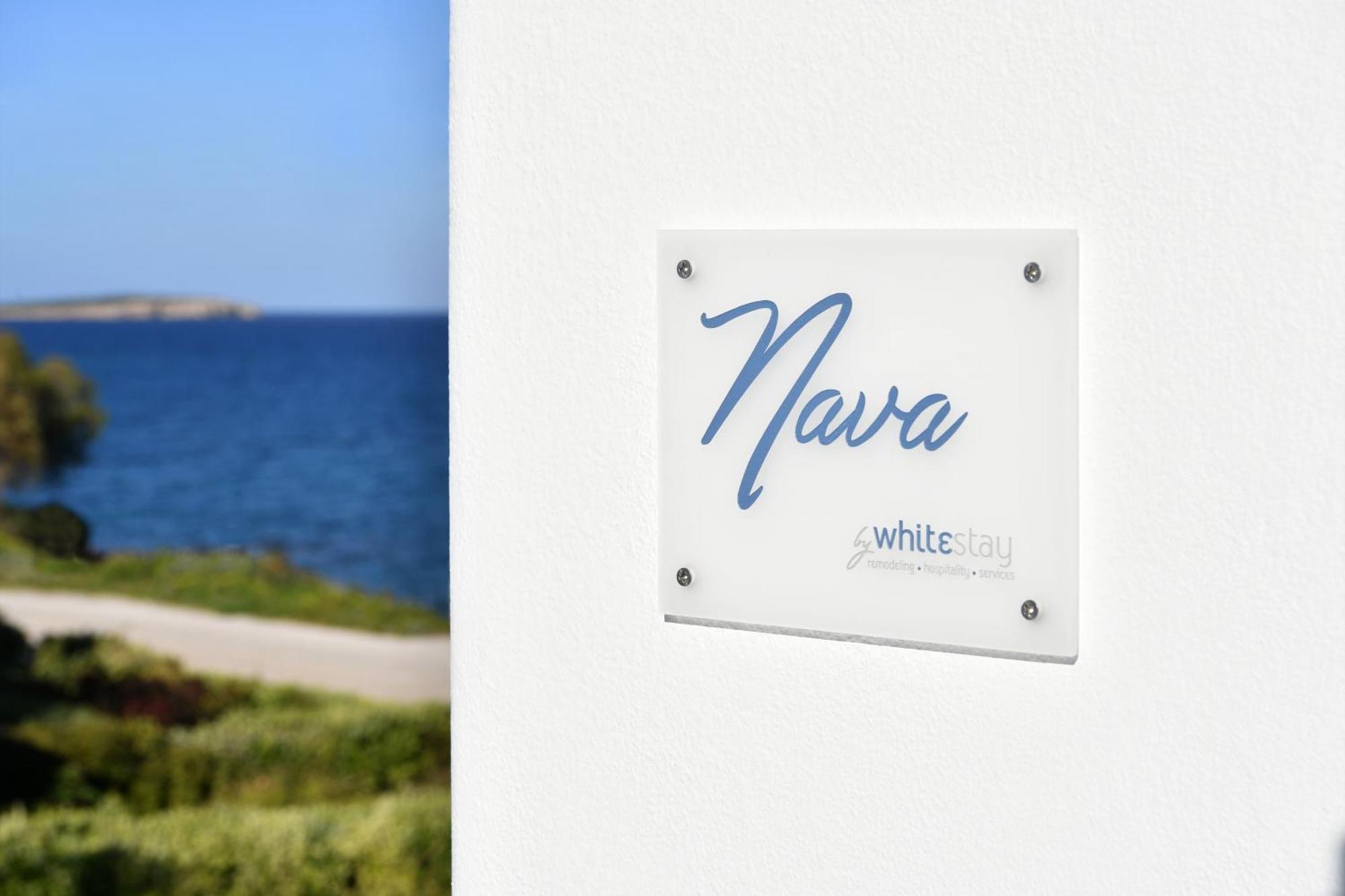Nava Devine Water Front House In Ambelas Villa Exterior photo